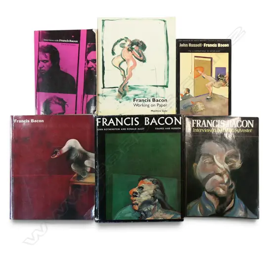 SIX PUBLICATIONS - FRANCIS BACON
